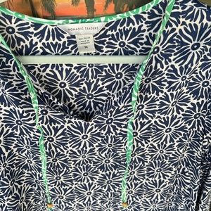 Mid length cotton top - size meduim